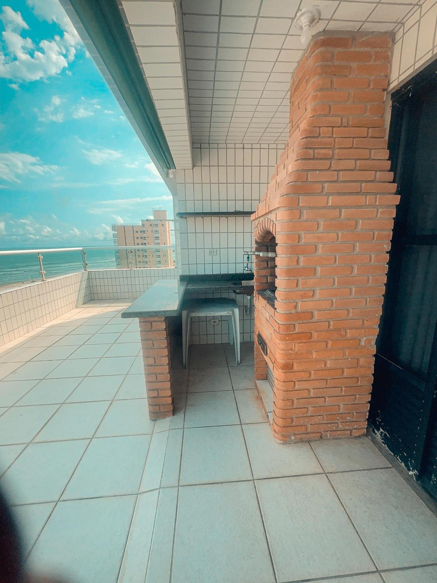 Cobertura Em Frente A Praia Praia Grande (Santos) Exterior foto