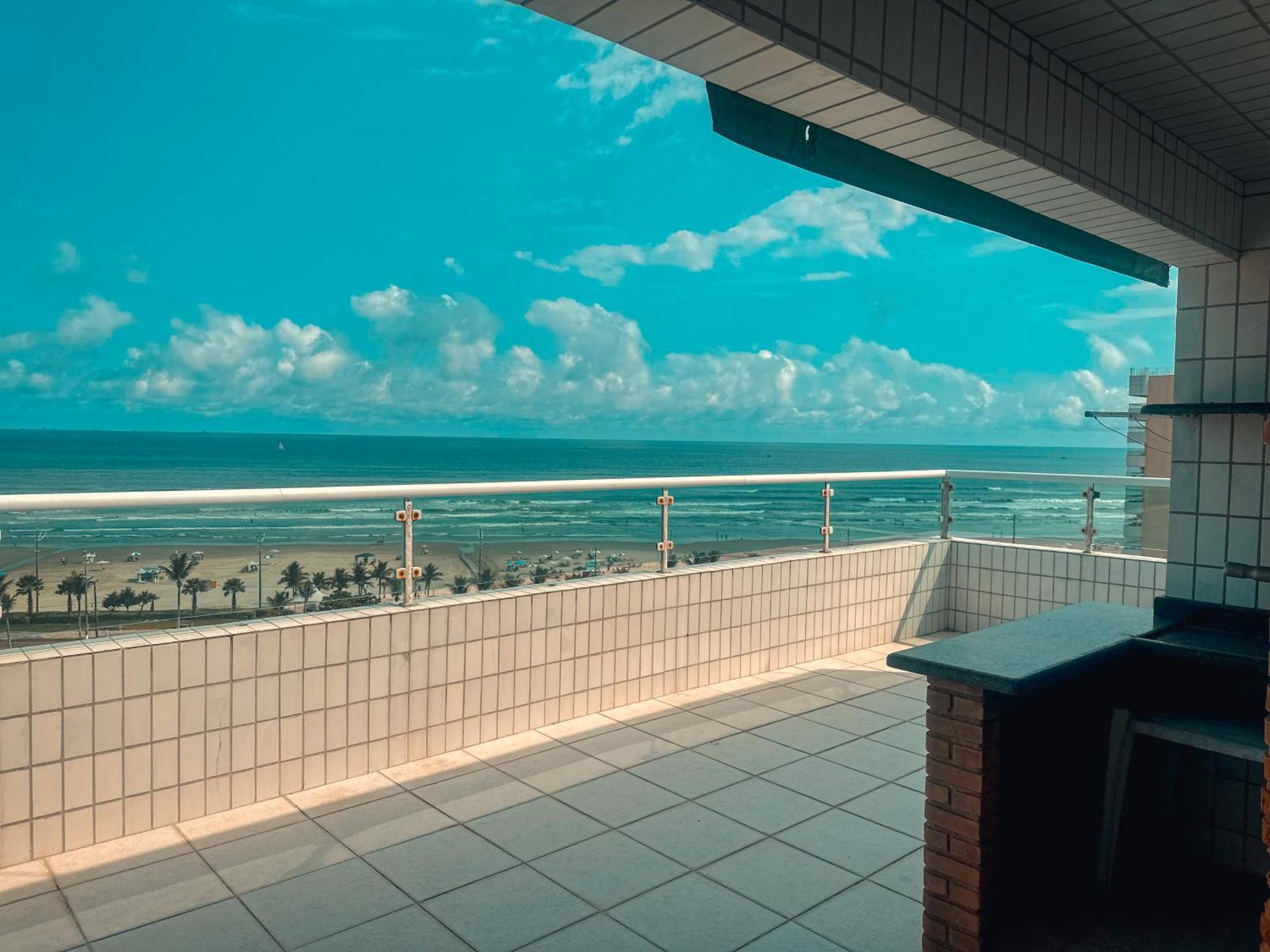 Cobertura Em Frente A Praia Praia Grande (Santos) Exterior foto
